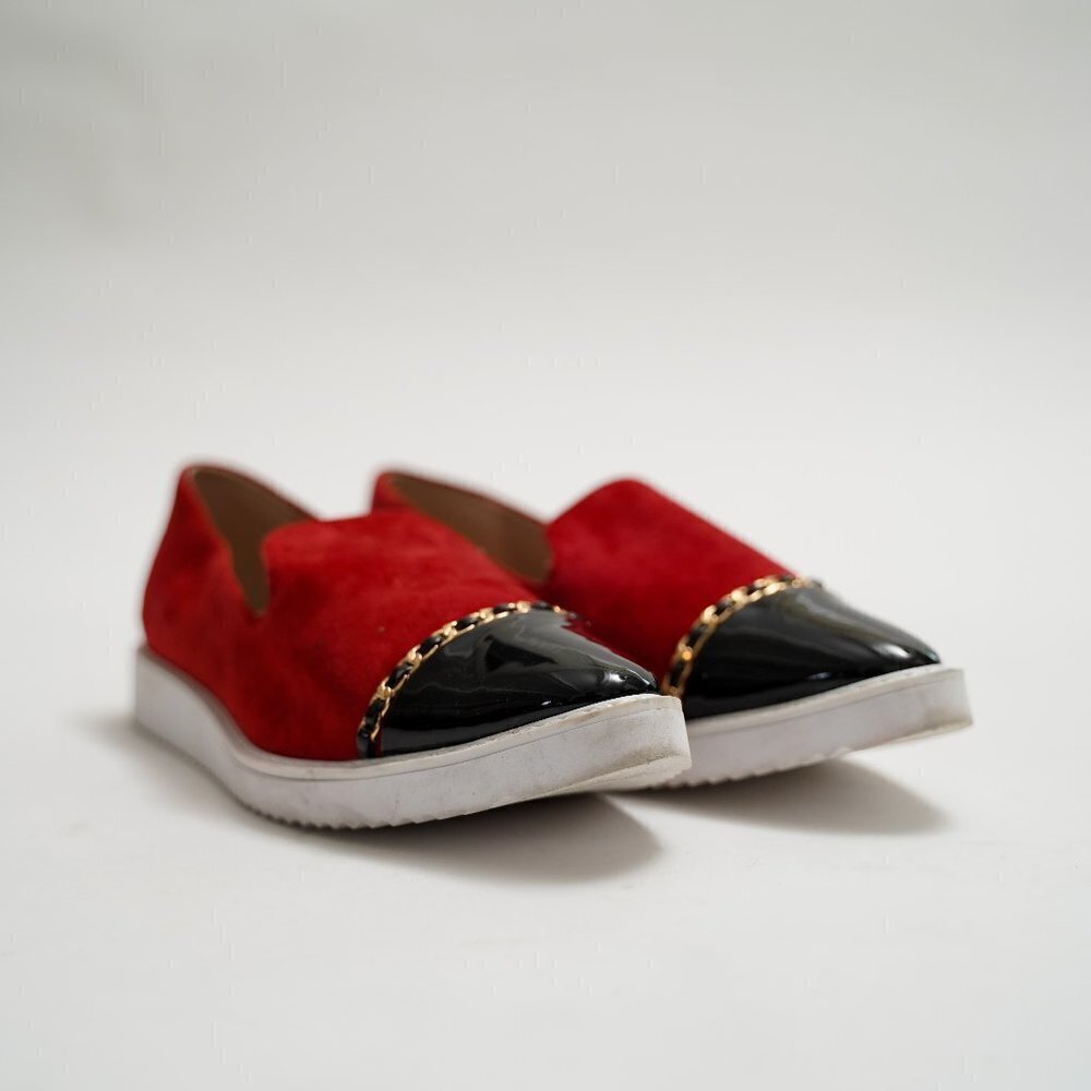 Karl Lagerfeld "Caralee" Cap Toe Slip On